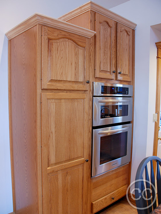 Kitchen painted with Classic Cupboards Paint. Visit www.classiccupboardspaint.com for more details.