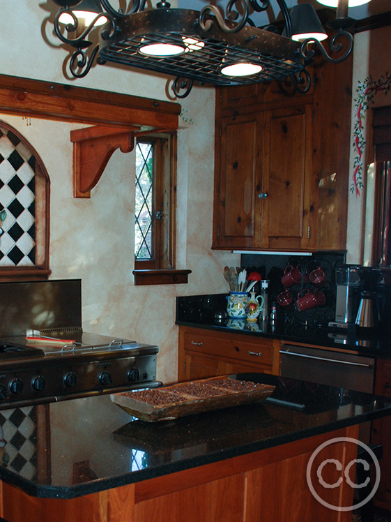 Kitchen painted with Classic Cupboards Paint. Visit www.classiccupboardspaint.com for more details.