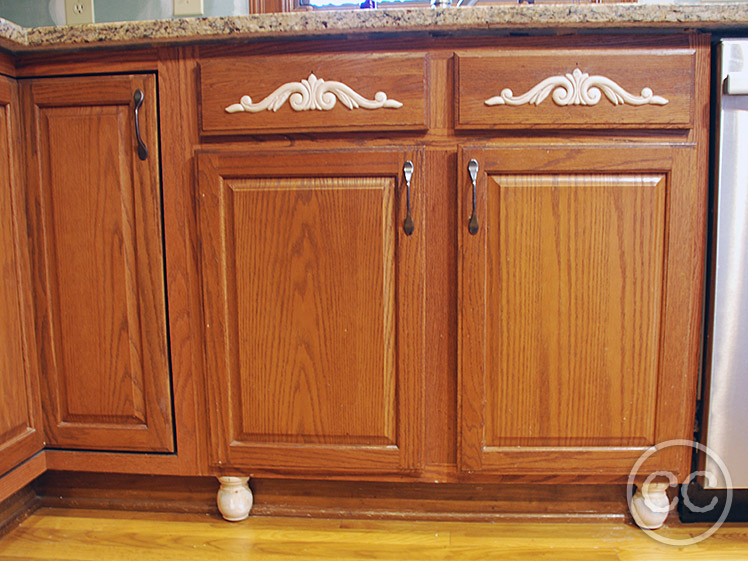 Kitchen painted with Classic Cupboards Paint. Visit www.classiccupboardspaint.com for more details.