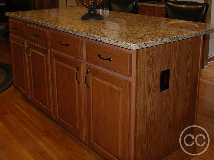 Kitchen painted with Classic Cupboards Paint. Visit www.classiccupboardspaint.com for more details.