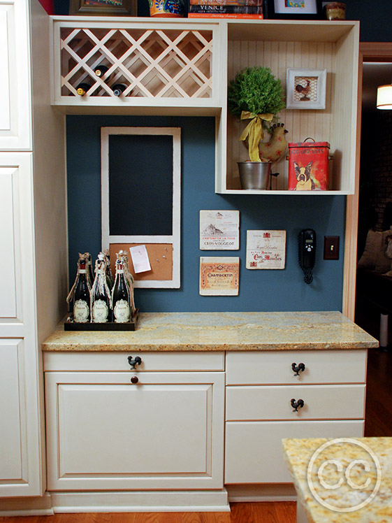 Kitchen painted with Classic Cupboards Paint. Visit www.classiccupboardspaint.com for more details.