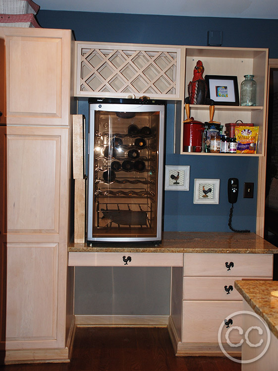 Kitchen painted with Classic Cupboards Paint. Visit www.classiccupboardspaint.com for more details.