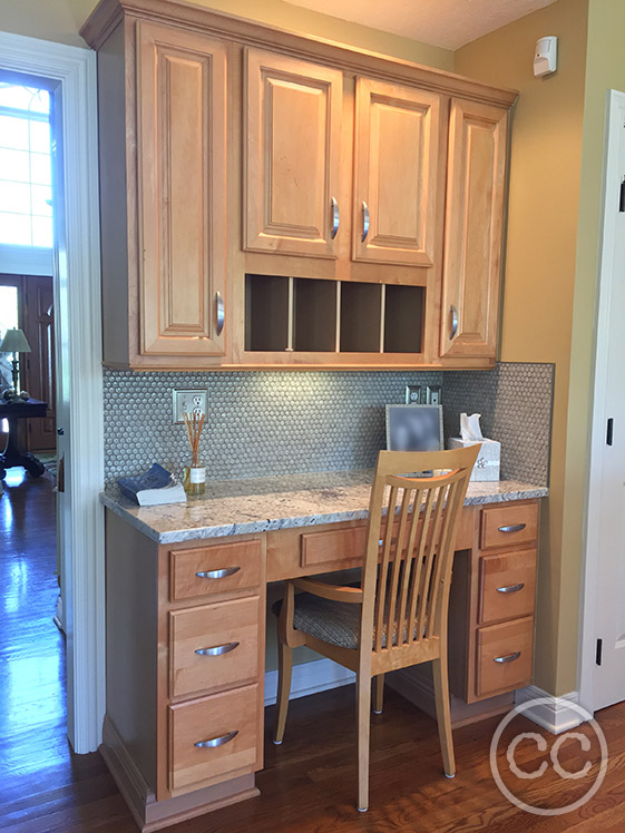 Kitchen painted with Classic Cupboards Paint. Visit www.classiccupboardspaint.com for more details.