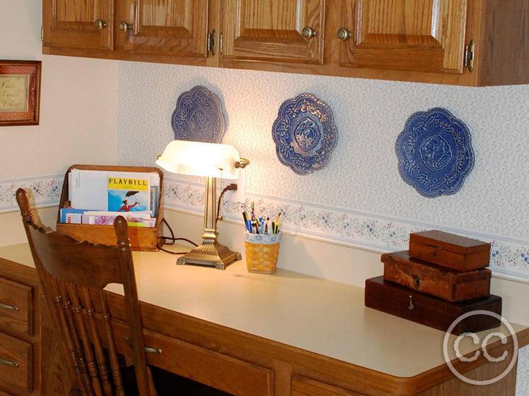 Kitchen painted with Classic Cupboards Paint. Visit www.classiccupboardspaint.com for more details.