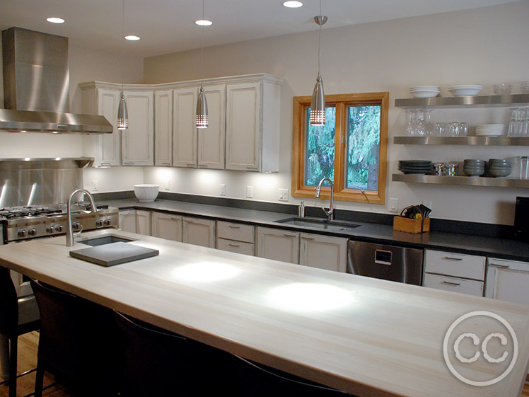 Kitchen painted with Classic Cupboards Paint. Visit www.classiccupboardspaint.com for more details.