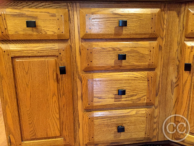 Kitchen painted with Classic Cupboards Paint. Visit www.classiccupboardspaint.com for more details.