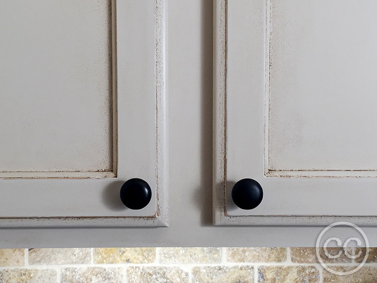 Kitchen painted with Classic Cupboards Paint. Visit www.classiccupboardspaint.com for more details.