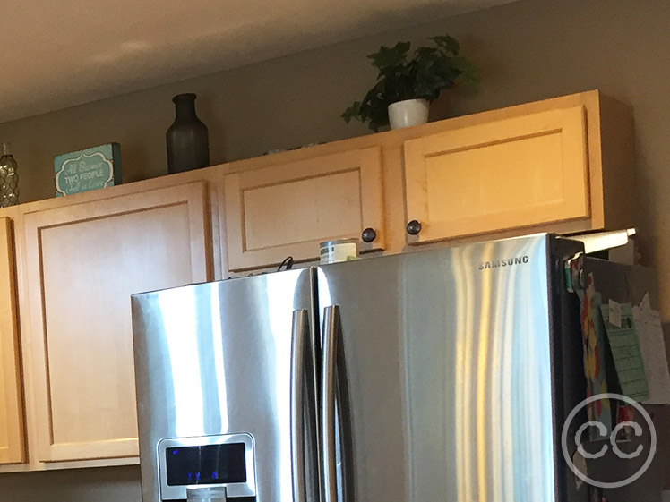 Kitchen painted with Classic Cupboards Paint. Visit www.classiccupboardspaint.com for more details.