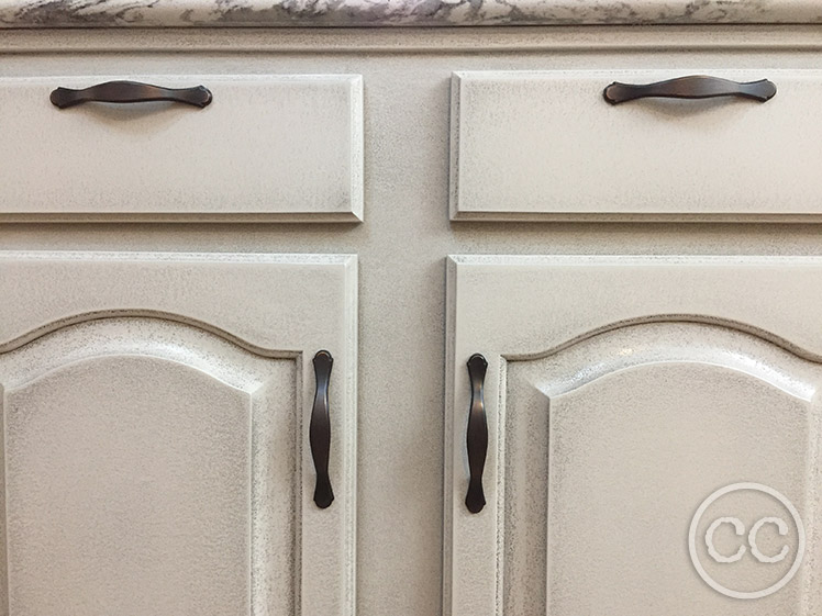 Kitchen painted with Classic Cupboards Paint. Visit www.classiccupboardspaint.com for more details.