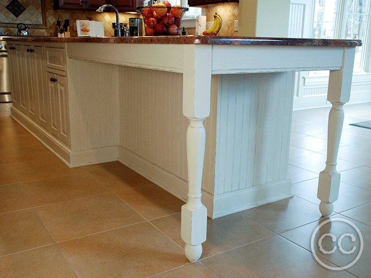 Kitchen painted with Classic Cupboards Paint. Visit www.classiccupboardspaint.com for more details.