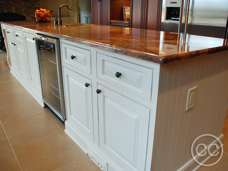 Kitchen painted with Classic Cupboards Paint. Visit www.classiccupboardspaint.com for more details.