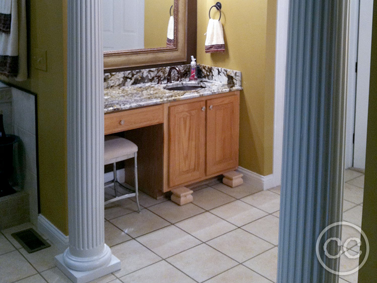 Kitchen painted with Classic Cupboards Paint. Visit www.classiccupboardspaint.com for more details.