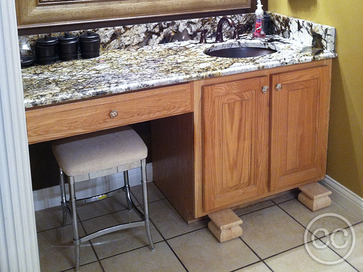 Kitchen painted with Classic Cupboards Paint. Visit www.classiccupboardspaint.com for more details.