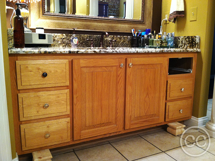 Kitchen painted with Classic Cupboards Paint. Visit www.classiccupboardspaint.com for more details.