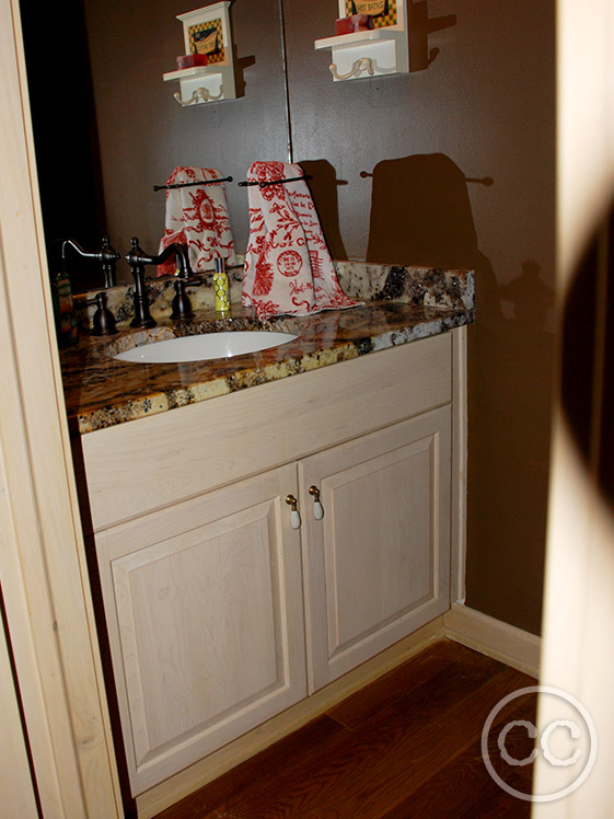 Kitchen painted with Classic Cupboards Paint. Visit www.classiccupboardspaint.com for more details.