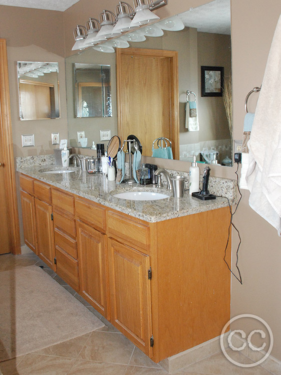 Kitchen painted with Classic Cupboards Paint. Visit www.classiccupboardspaint.com for more details.