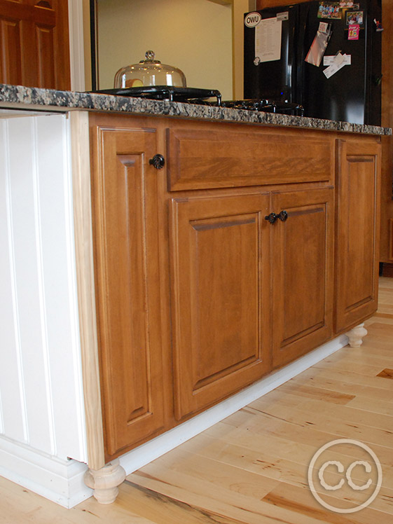 Kitchen painted with Classic Cupboards Paint. Visit www.classiccupboardspaint.com for more details.