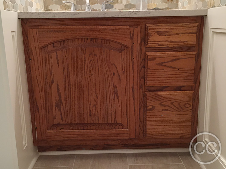 Kitchen painted with Classic Cupboards Paint. Visit www.classiccupboardspaint.com for more details.