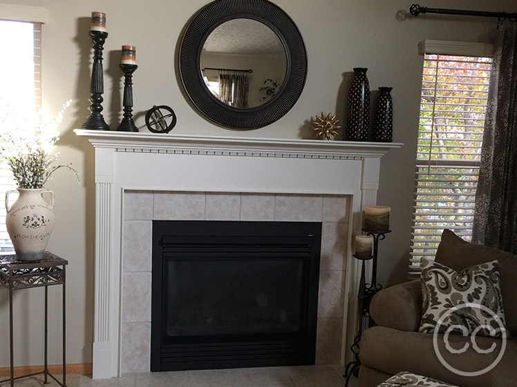 Kitchen painted with Classic Cupboards Paint. Visit www.classiccupboardspaint.com for more details.