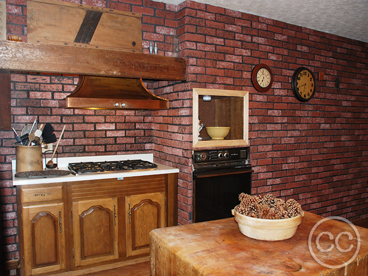 Kitchen painted with Classic Cupboards Paint. Visit www.classiccupboardspaint.com for more details.