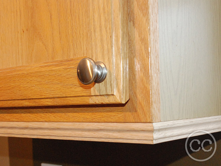 Kitchen painted with Classic Cupboards Paint. Visit www.classiccupboardspaint.com for more details.