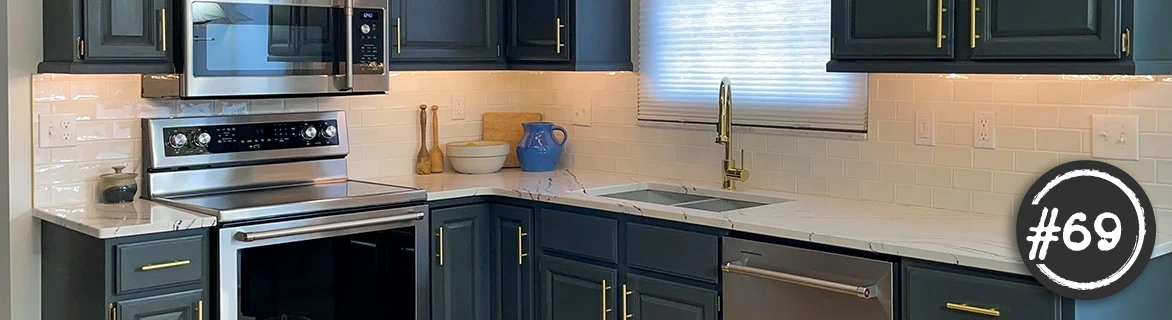 Stack of Classic Cupboards™ white Paint